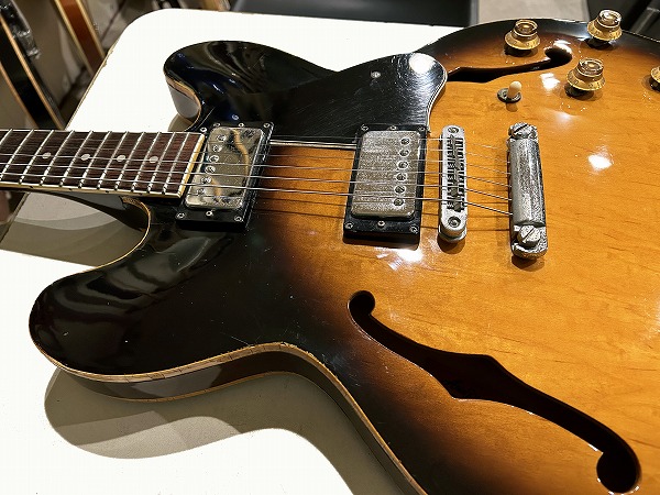 Aria Pro Ⅱ ES-700ST SB／マツモク製ジャパンビンテージ Aria Pro II ES-700ST Semi Hollow Walnut Stain 1978 – Topshelf